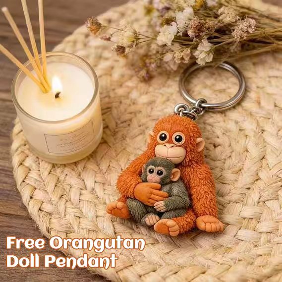 🏆Easter 49% OFF-🐵 3D Viral Punch Monkey Keychain 💕🎁Emotional Gift for Animal Lovers, Family, Friends, Loved Ones