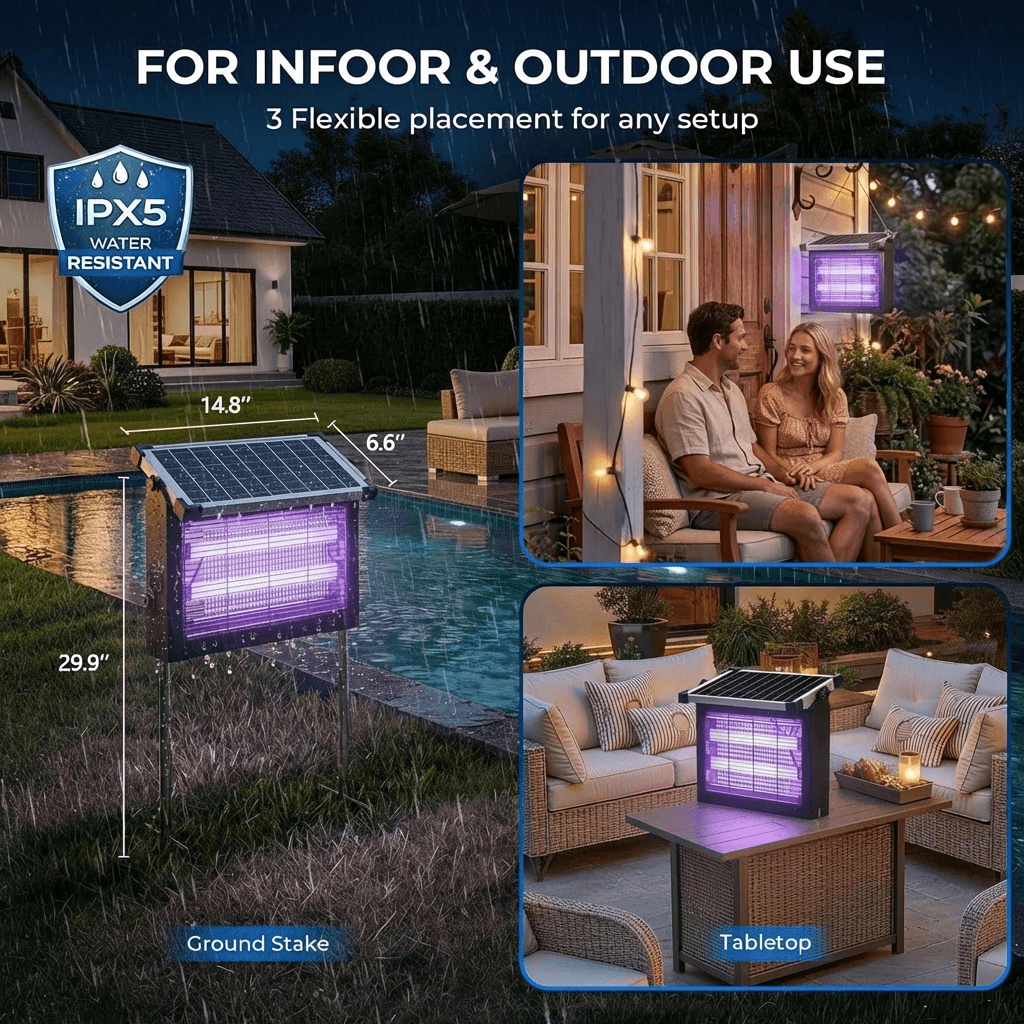 Ointiva™ Solar Bug Zapper