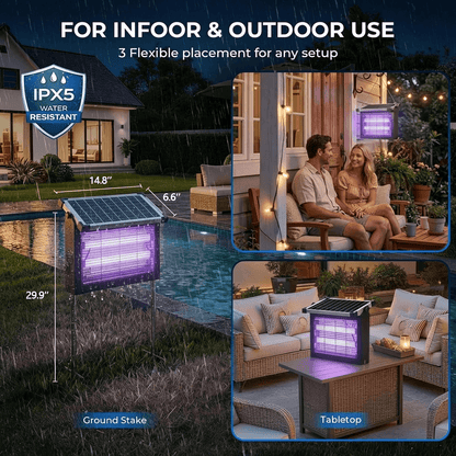 Ointiva™ Solar Bug Zapper