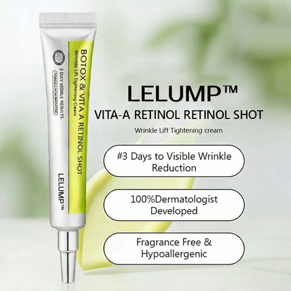 [🔥Last Day 70% OFF] LELUMP™ Botox & Retinol Shot - Eraser for Deep Wrinkles, Sagging Jowls & Puffy Eyes