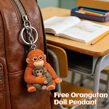 🏆Easter 49% OFF-🐵 3D Viral Punch Monkey Keychain 💕🎁Emotional Gift for Animal Lovers, Family, Friends, Loved Ones