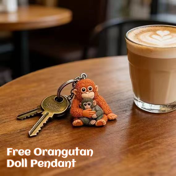 🏆Easter 49% OFF-🐵 3D Viral Punch Monkey Keychain 💕🎁Emotional Gift for Animal Lovers, Family, Friends, Loved Ones